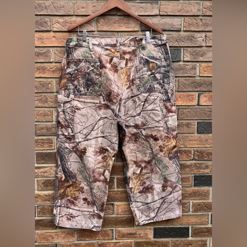Carhartt Realtree B235 CAP dungaree fit carpenter pants